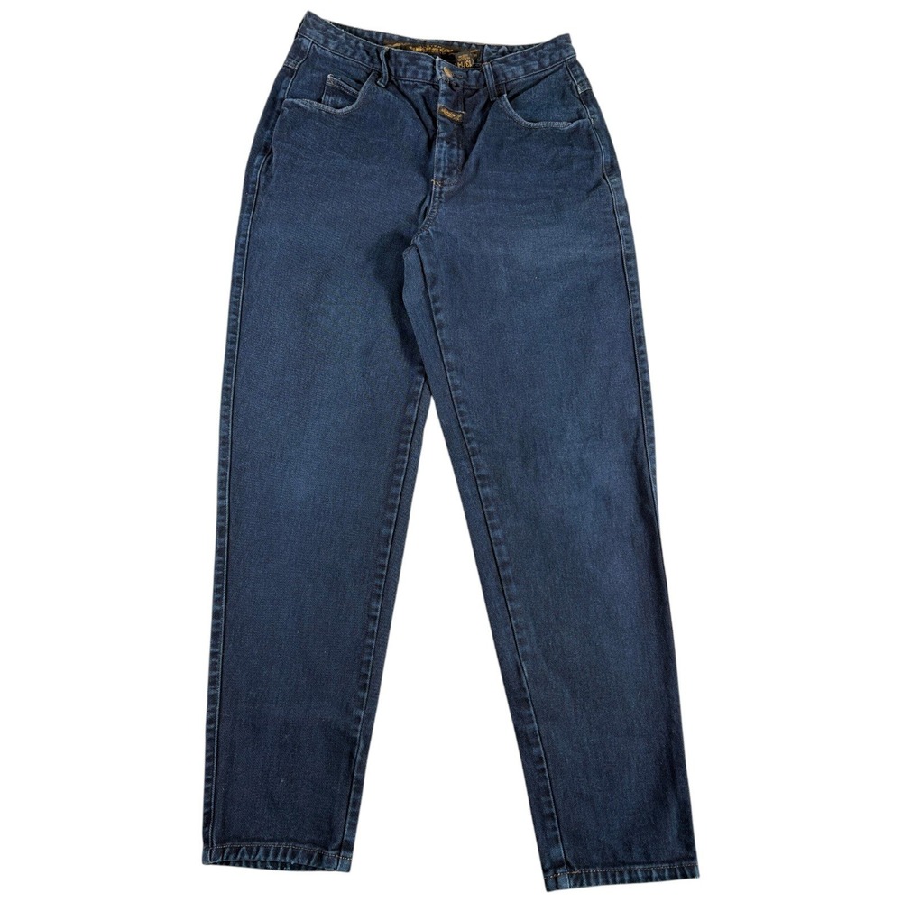 Marithe Francois Girbaud Jeans Womens 13/14 Dark Indigo Blue Vintage Tapered 90s